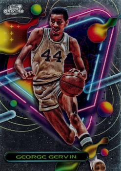 2023 Topps Chrome Cosmic George Gervin #115 San Antonio Spurs