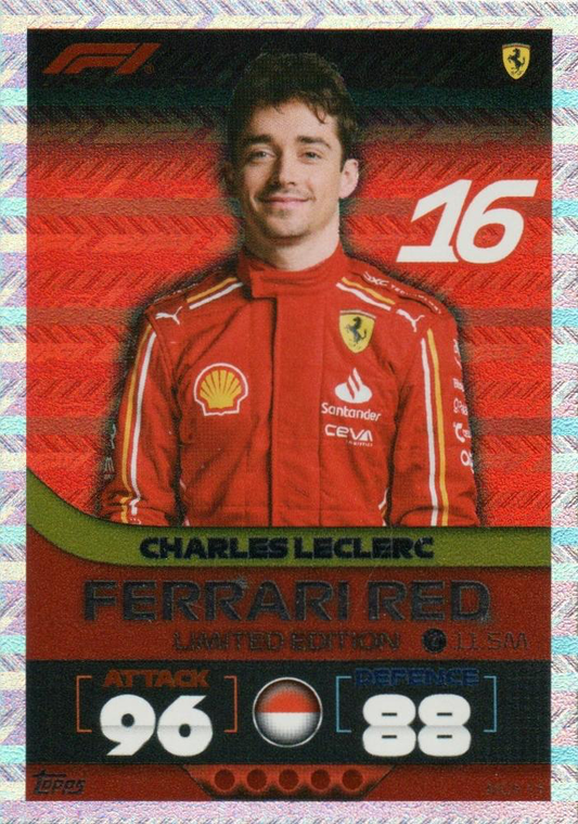2024 Topps Turbo Attax F1 Charles Leclerc LE #MGA 11 Scuderia Ferrari