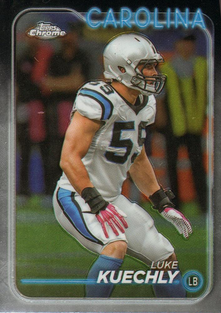 2024 Topps Chrome Football Luke Kuechly #13 Carolina Panthers