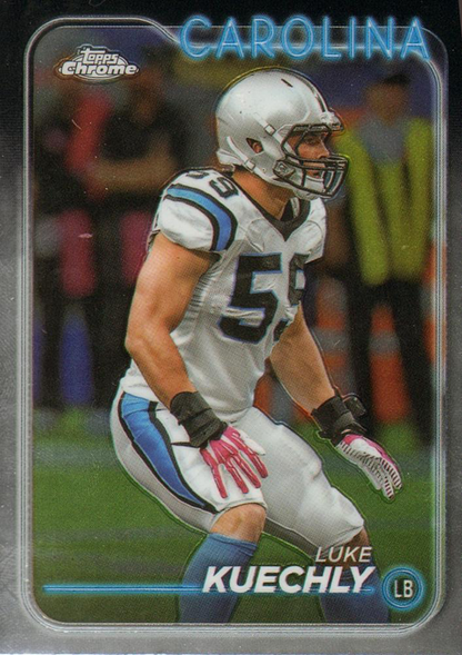 2024 Topps Chrome Football Luke Kuechly #13 Carolina Panthers