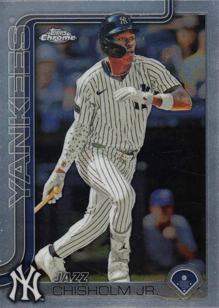 2025 Topps Chrome MLB Jazz Chisholm Jr. #283 New York Yankees