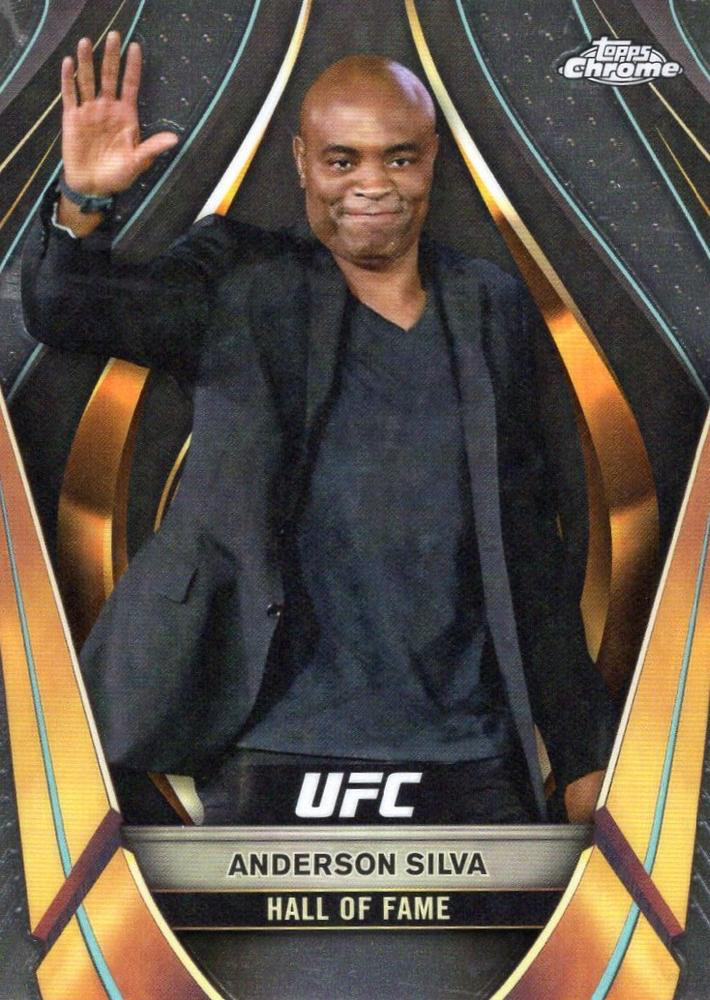 2024 Topps Chrome UFC Embedded Anderson Silva #EMB-8