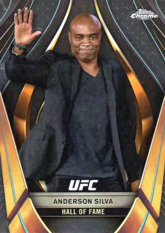 2024 Topps Chrome UFC Embedded Anderson Silva #EMB-8