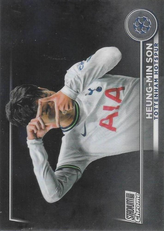 2022 Topps Stadium Club Chrome UCC Heung-Min Son #61 Tottenham Hotspur
