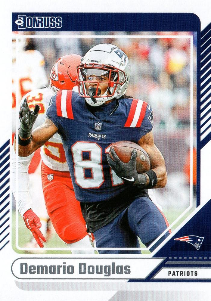2024 Panini Donruss Demario Douglas New England Patriots #91