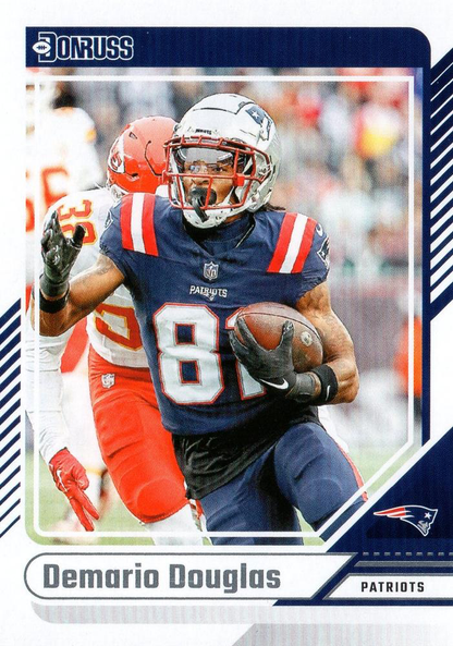 2024 Panini Donruss Demario Douglas New England Patriots #91