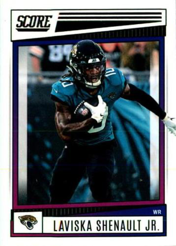 2022 Panini Score Laviska Shenault Jr. Jacksonville Jaguars #19