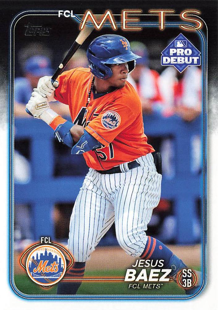2024 Topps Pro Debut Jesus Baez #PD-187 FCL Mets
