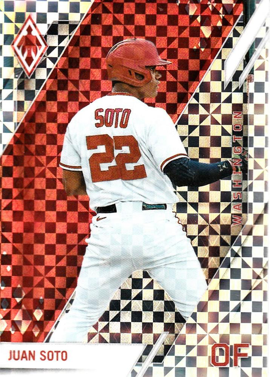 2022 Panini Chronicles Phoenix Building Blocks Juan Soto Washington Nationals #21