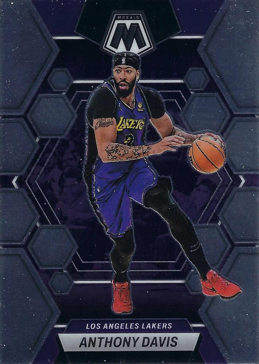 2022 Panini Mosaic Anthony Davis #110 Los Angeles Lakers