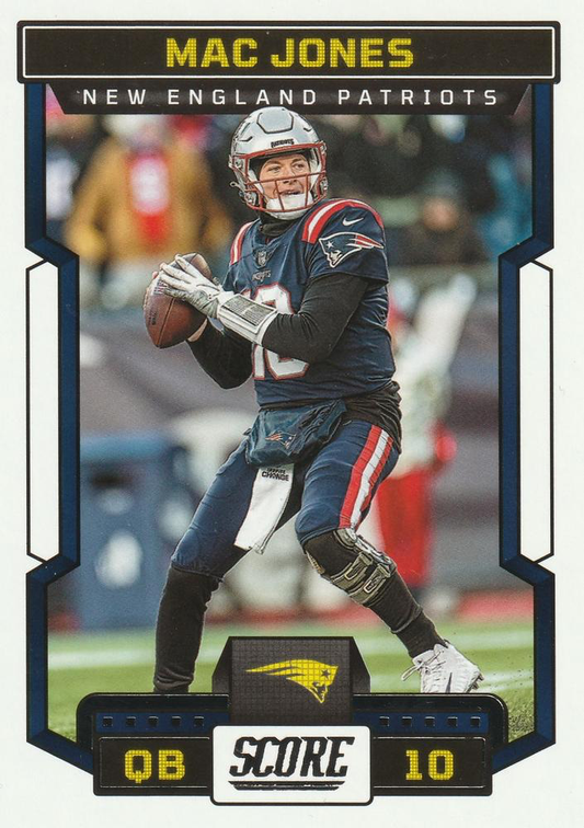 2023 Panini Score Football Mac Jones New England Patriots #280