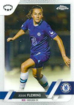 2022 Topps Chrome UCC Women's Jessie Fleming #86 Chelsea F.C