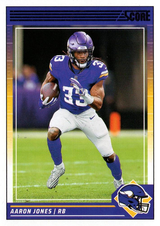 2024 Panini Score Football Aaron Jones Minnesota Vikings #103