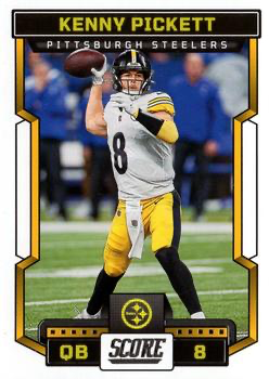 2023 Panini Score Football Kenny Pickett Pittsburgh Steelers #216