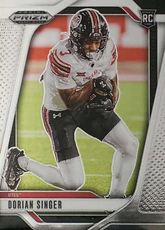 2025 Panini Prizm Draft Picks Dorian Singer #168 Utah Utes
