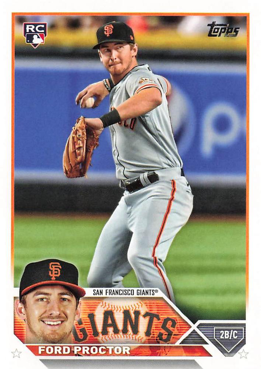 2023 Topps Series 2 Ford Proctor RC San Francisco Giants #472