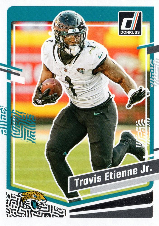 2023 Panini Donruss Travis Etienne Jr. #138 Jacksonville Jaguars
