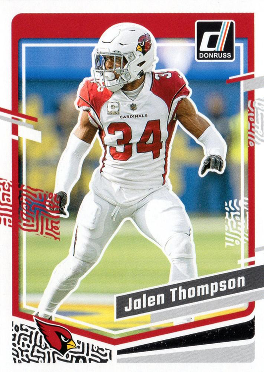 2023 Panini Donruss Jalen Thompson #8 Arizona Cardinals