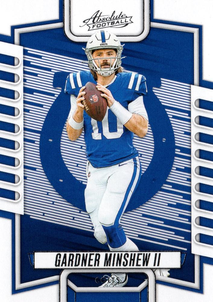 2023 Panini Absolute Gardner Minshew II #7 Indianapolis Colts