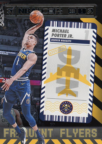 2021 Panini Hoops Frequent Flyers Michael Porter Jr. #6 Denver Nuggets
