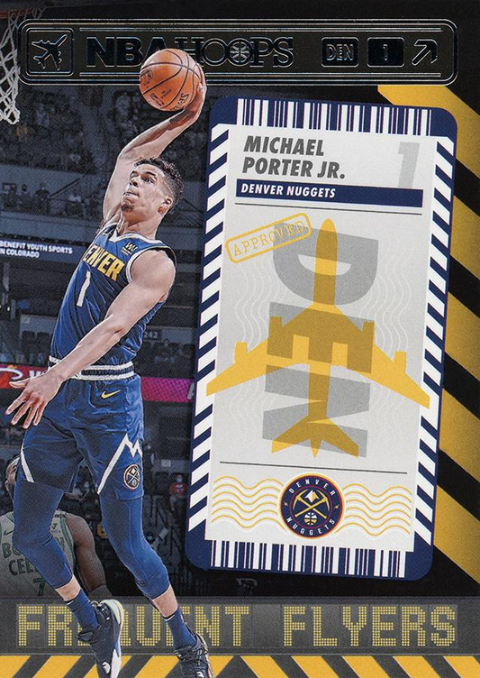 2021 Panini Hoops Frequent Flyers Michael Porter Jr. #6 Denver Nuggets