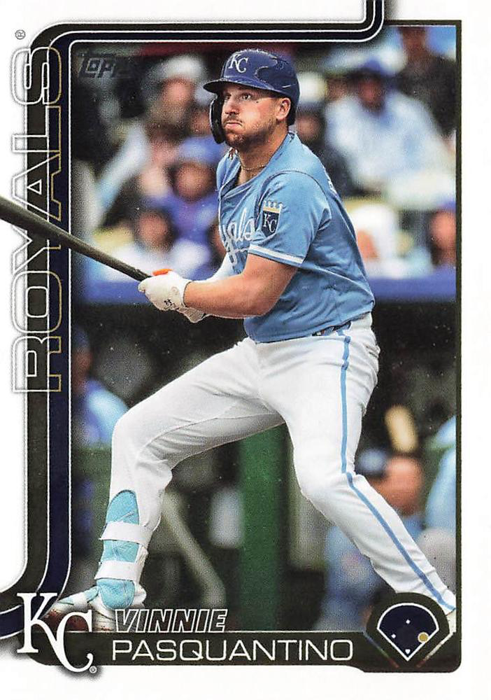 2025 Topps Series 1 Vinnie Pasquantino Kansas City Royals #349