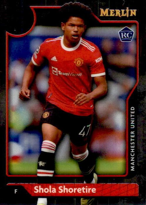 2021 Topps Merlin UEFA Club Competitions Shola Shoretire RC #35 Manchester United