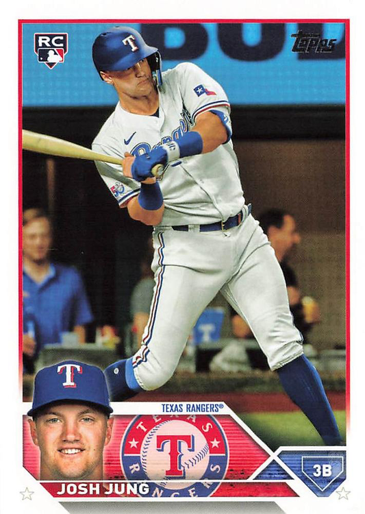 2023 Topps Series 2 Josh Jung RC Texas Rangers #529