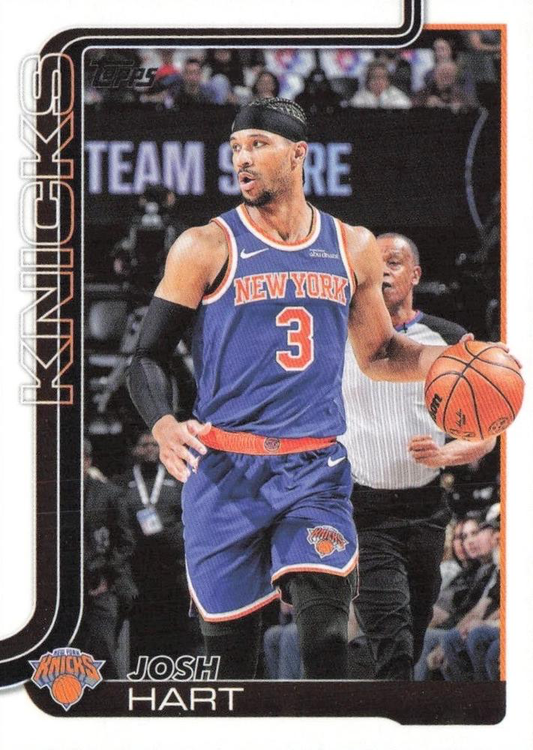 2025 Topps NBA Josh Hart #16 New York Knicks