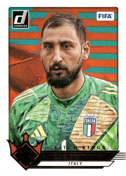 2024 Panini Donruss Pitch Kings Gianluigi Donnarumma #18 Italy