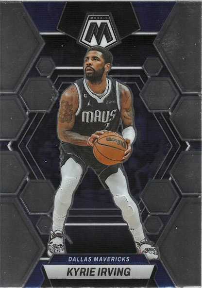 2022 Panini Mosaic Kyrie Irving #13 Dallas Mavericks