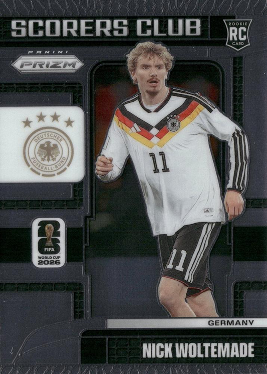 2026 Panini Prizm World Cup Scorers Club Nick Woltemade #5 Allemagne