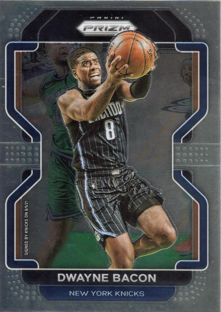 2021 Panini Prizm Dwayne Bacon #197 New York Knicks
