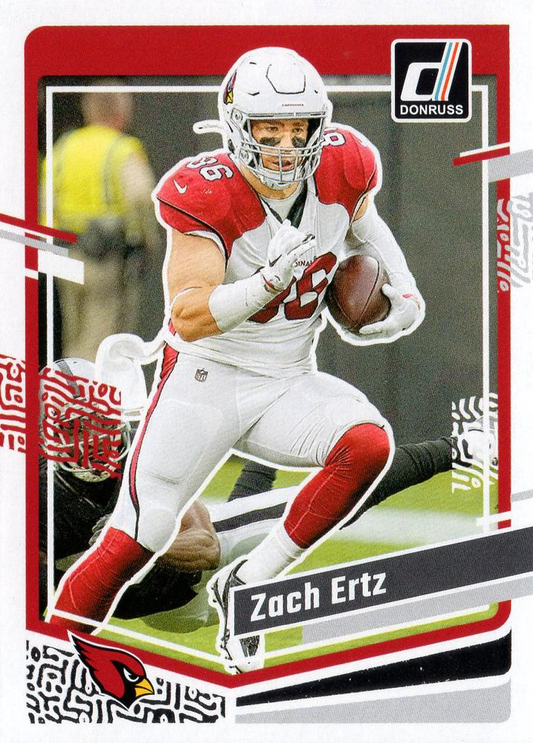 2023 Panini Donruss Zach Ertz #6 Arizona Cardinals