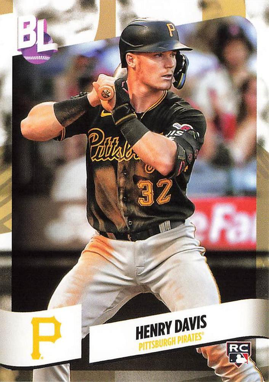2024 Topps Big League Common Henry Davis RC Pittsburgh Pirates #165