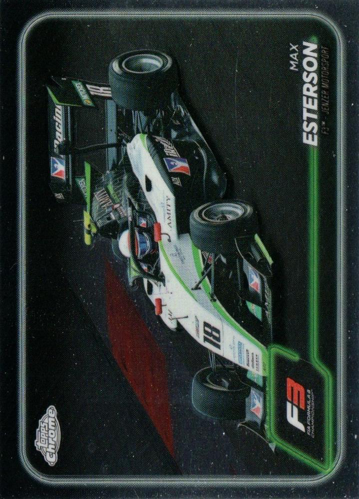 2024 Topps Chrome Formula 1 Max Esterson F3C #131 Jenzer Motorsport