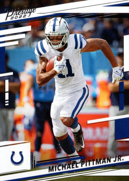 2022 Panini Prestige Michael Pittman Jr. #127 Indianapolis Colts