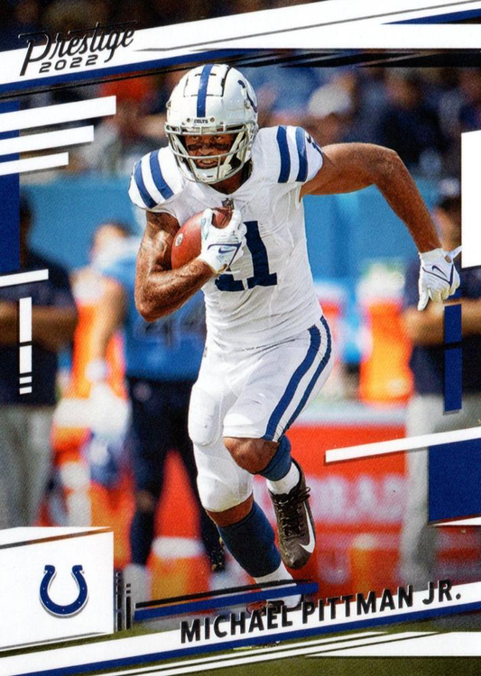2022 Panini Prestige Michael Pittman Jr. #127 Indianapolis Colts