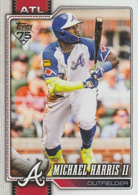 2026 Topps Series 1 Michael Harris II #310 Atlanta Braves