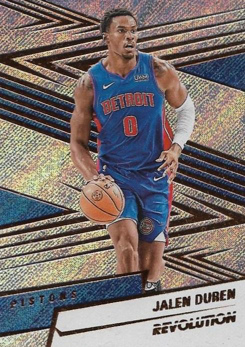2024 Panini Revolution Jalen Duren #47 Detroit Pistons