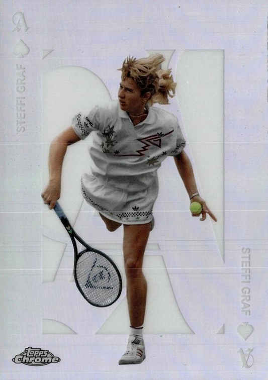 2025 Topps Chrome Tennis Aces Steffi Graf #ACE-1