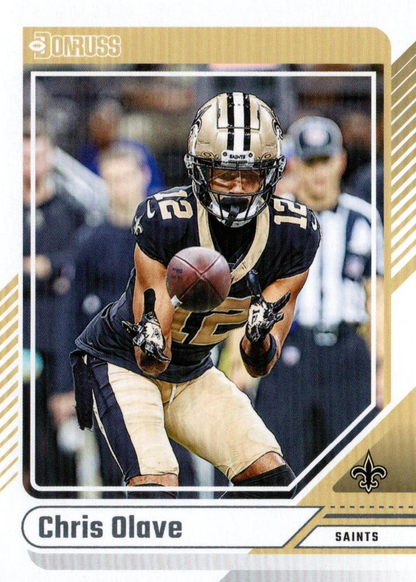 2024 Panini Donruss Chris Olave #33 New Orleans Saints