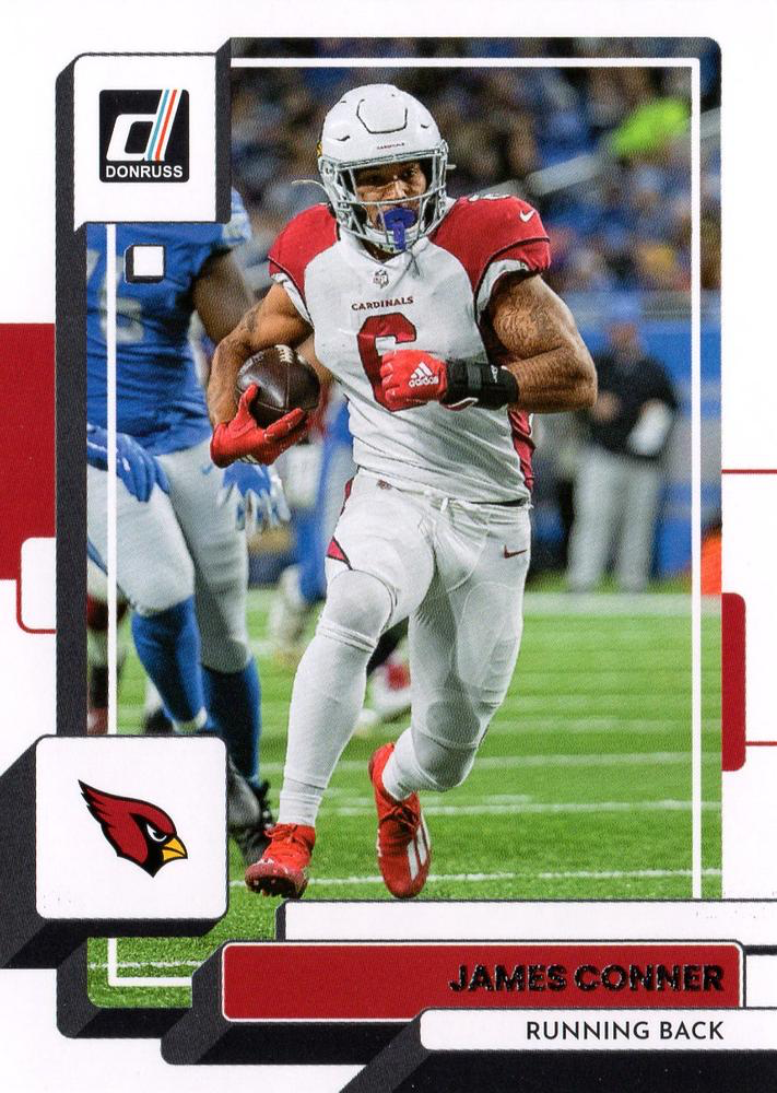 2022 Panini Donruss James Conner #7 Arizona Cardinals