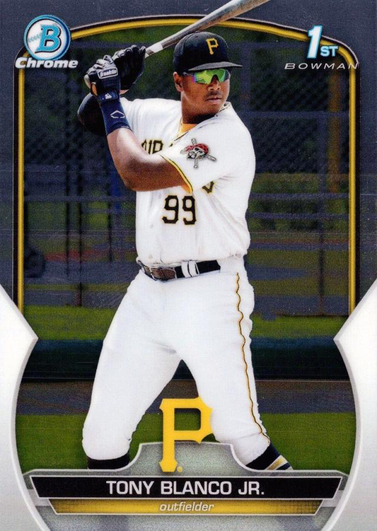 2023 Bowman Chrome Prospects Tony Blanco Jr. 1st Pittsburgh Pirates #BCP-134