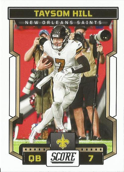2023 Panini Score Football Taysom Hill New Orleans Saints #55