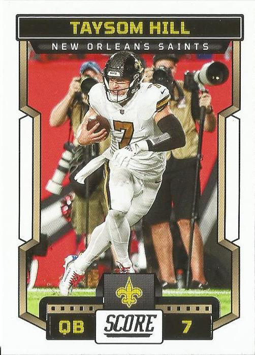 2023 Panini Score Football Taysom Hill New Orleans Saints #55