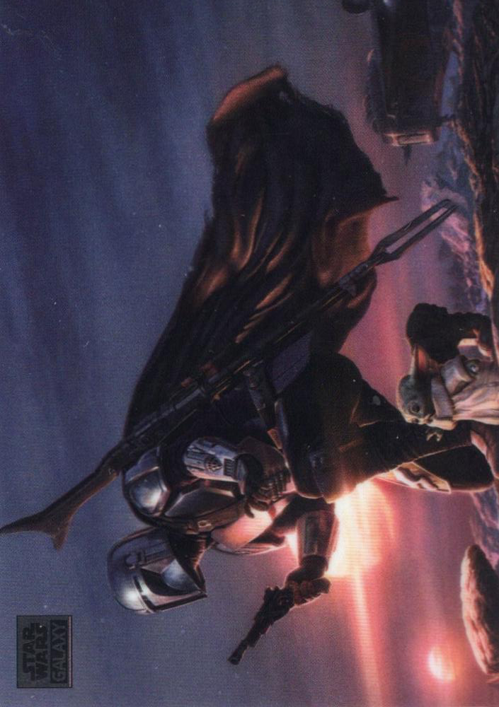 2024 Topps Chrome Star Wars Galaxy A Clan of Two #81