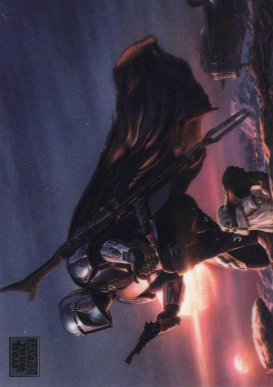 2024 Topps Chrome Star Wars Galaxy A Clan of Two #81