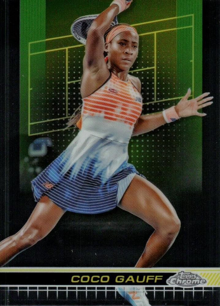2024 Topps Chrome Tennis Coco Gauff #177