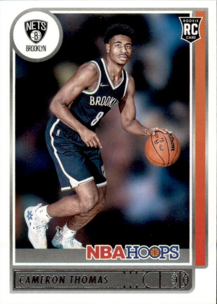 2021 Panini Hoops Cameron Thomas RC #231 Brooklyn Nets